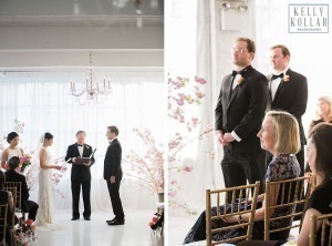 Wedding at Eventi Hotel and Studio 450 in Manhattan. Photos by Kelly Kollar Photography.