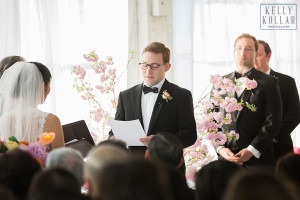 Wedding at Eventi Hotel and Studio 450 in Manhattan. Photos by Kelly Kollar Photography.
