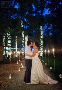 Wedding at Camp Riverbend in Warren, New Jersey. Photos by Kelly Kollar Photography.