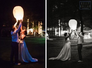 Wedding at Camp Riverbend in Warren, New Jersey. Photos by Kelly Kollar Photography.