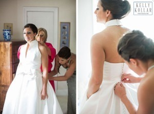 Wedding at Camp Riverbend in Warren, New Jersey. Photos by Kelly Kollar Photography.