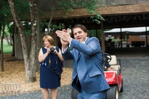 Wedding at Camp Riverbend in Warren, New Jersey. Photos by Kelly Kollar Photography.