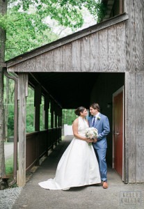 Wedding at Camp Riverbend in Warren, New Jersey. Photos by Kelly Kollar Photography.