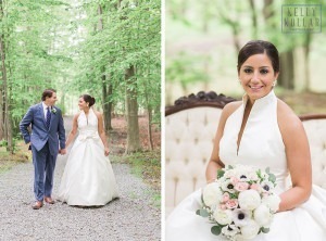Wedding at Camp Riverbend in Warren, New Jersey. Photos by Kelly Kollar Photography.