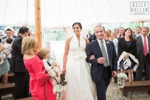Wedding at Camp Riverbend in Warren, New Jersey. Photos by Kelly Kollar Photography.