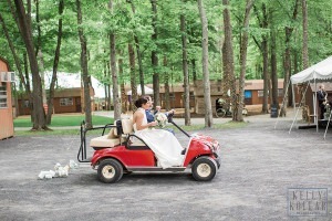 Wedding at Camp Riverbend in Warren, New Jersey. Photos by Kelly Kollar Photography.