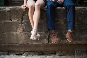 Engagement session in Tribeca. Photos by Kelly Kollar Photography.