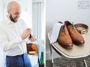 Wedding at Battello in Jersey City, New Jersey. By Kelly Kollar Photography.