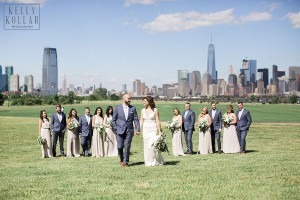 Wedding at Battello in Jersey City, New Jersey. By Kelly Kollar Photography.