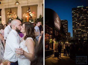 Wedding at Battello in Jersey City, New Jersey. By Kelly Kollar Photography.