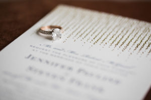 Rainy wedding at Church of St Francis Xavier in Manhattan, portraits in Washington Square Park and reception at Liberty House in Jersey City. Photos by Kelly Kollar Photography.