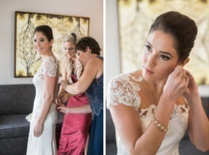 Rainy wedding at Church of St Francis Xavier in Manhattan, portraits in Washington Square Park and reception at Liberty House in Jersey City. Photos by Kelly Kollar Photography.