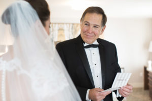 Rainy wedding at Church of St Francis Xavier in Manhattan, portraits in Washington Square Park and reception at Liberty House in Jersey City. Photos by Kelly Kollar Photography.