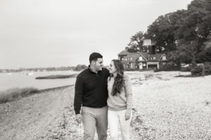 Engagement session at Tod's Point in Greenwich, Connecticut.
