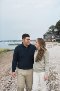 Engagement session at Tod's Point in Greenwich, Connecticut.