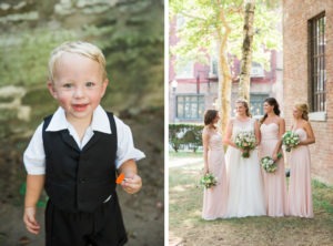 Industrial wedding at The Senate Garage in Kingston, New York in the Hudson Valley. Photos by Kelly Kollar Photography.