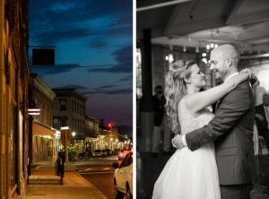 Industrial wedding at The Senate Garage in Kingston, New York in the Hudson Valley. Photos by Kelly Kollar Photography.