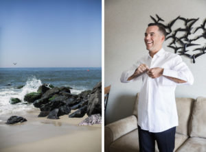 Wedding in Cape May, New Jersey. Photos by Kelly Kollar Photography.