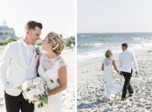 Wedding in Cape May, New Jersey. Photos by Kelly Kollar Photography.