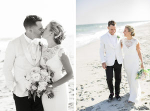 Wedding in Cape May, New Jersey. Photos by Kelly Kollar Photography.