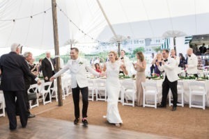Wedding in Cape May, New Jersey. Photos by Kelly Kollar Photography.