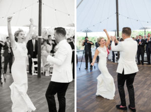 Wedding in Cape May, New Jersey. Photos by Kelly Kollar Photography.