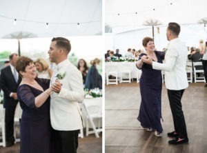 Wedding in Cape May, New Jersey. Photos by Kelly Kollar Photography.