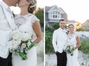 Wedding in Cape May, New Jersey. Photos by Kelly Kollar Photography.