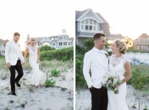 Wedding in Cape May, New Jersey. Photos by Kelly Kollar Photography.