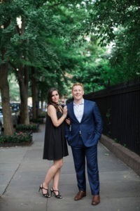 Engagement in Flatiron and Tribeca. Photos by Kelly Kollar Photography.