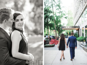 Engagement in Flatiron and Tribeca. Photos by Kelly Kollar Photography.