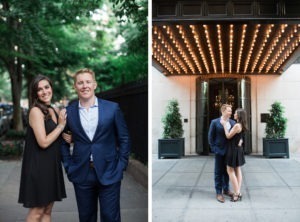 Engagement in Flatiron and Tribeca. Photos by Kelly Kollar Photography.