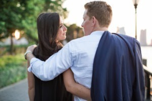 Engagement in Flatiron and Tribeca. Photos by Kelly Kollar Photography.