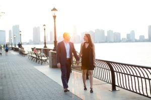 Engagement in Flatiron and Tribeca. Photos by Kelly Kollar Photography.