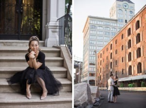 Anniversary session in Brooklyn at the Brooklyn Bridge.