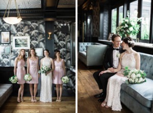 Wedding at 501 Union in Brooklyn. Photos by Kelly Kollar Photography.