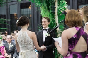 Wedding at 501 Union in Brooklyn. Photos by Kelly Kollar Photography.