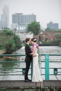 Wedding at 501 Union in Brooklyn. Photos by Kelly Kollar Photography.