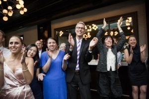 Wedding at 501 Union in Brooklyn. Photos by Kelly Kollar Photography.