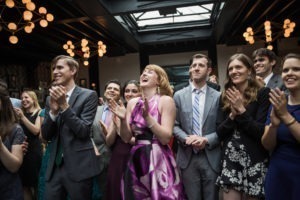 Wedding at 501 Union in Brooklyn. Photos by Kelly Kollar Photography.