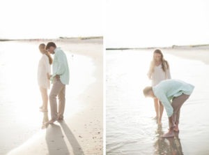 Engagement session in Long Beach, New York.