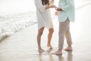 Engagement session in Long Beach, New York.