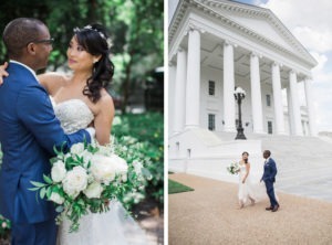 Wedding at The Quirk Hotel and the Hofheimer Building in Richmond, Virginia. Photos by Kelly Kollar Photography.