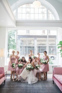 Wedding at The Quirk Hotel and the Hofheimer Building in Richmond, Virginia. Photos by Kelly Kollar Photography.