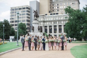 Wedding at The Quirk Hotel and the Hofheimer Building in Richmond, Virginia. Photos by Kelly Kollar Photography.