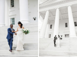 Wedding at The Quirk Hotel and the Hofheimer Building in Richmond, Virginia. Photos by Kelly Kollar Photography.