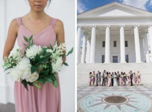 Wedding at The Quirk Hotel and the Hofheimer Building in Richmond, Virginia. Photos by Kelly Kollar Photography.