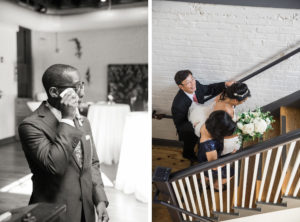 Wedding at The Quirk Hotel and the Hofheimer Building in Richmond, Virginia. Photos by Kelly Kollar Photography.