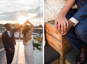 Wedding at The Quirk Hotel and the Hofheimer Building in Richmond, Virginia. Photos by Kelly Kollar Photography.