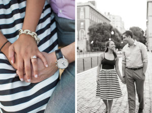 Engagement session in Manhattan at the Met Museum and Columbia University. Photos by Kelly Kollar Photography.